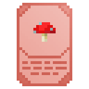 卡片-红色蘑菇 (Red Mushroom Card)