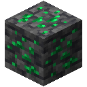 深板岩绿宝石矿石 (Deepslate Emerald Ore)