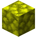 粗黄石榴石块 (Block of Raw Yellow Garnet)