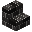 瓷砖楼梯（黑色） (Pastel Tile Brick Stairs(Black))