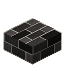 瓷砖台阶（黑色） (Pastel Tile Brick Slab(Black))