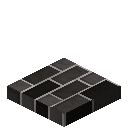 瓷砖活板门（黑色） (Pastel Tile Brick Trapdoor(Black))