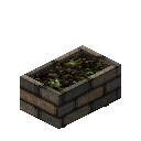 仿古砖栽培盆（棕色） (Antique Brick Planter(Brown))