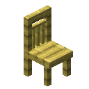 Classic Stripped Bamboo Chair