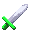 银质飞刀（绿） (銀のナイフ)