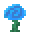 淡蓝色神秘花