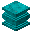 硅孔雀石分段柱 (Chrysocolla Segmented Pillar)