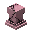 蔷薇灰石分割杆 (Rhodonite Segmented Post)