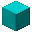 青色 光滑塑料方块 (Cyan Slick Plastic Block)