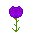 紫水晶荧光玫瑰