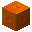 橙混凝土錾制方块 (Orange Concrete Carved Block)
