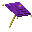Purple Gold Umbrella