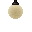 Round Milk Glass Lamp