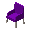 Industrial Chair Purple
