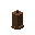 Large Brown Candle