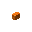 Orange Wool Button