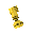 Gold Construct Hammer Right Arm