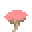 粉色微光蘑菇