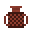 红色陶瓦花瓶