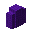 Checkered Wool Dark Violet Wall