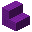Checkered Wool Violet Stairs (Checkered Wool Violet Stairs)