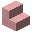 Checkered Wool Light Warm Pink Stairs (Checkered Wool Light Warm Pink Stairs)
