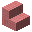 Checkered Wool Light Red Stairs (Checkered Wool Light Red Stairs)