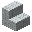 Long Tile Bricks Stairs (White)