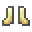 Ancient Gold Boots