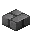 煤矿石砖台阶 (Coal Ore Brick Slab)