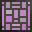 紫色染色玻璃板