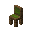 Green Cushioned Spruce Chair