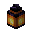 Orange Obsidian Lantern