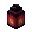 黑曜石灯笼（红色） (Red Obsidian Lantern)