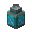 安山岩灯笼（青色） (Cyan Andesite Lantern)