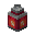 安山岩灯笼（红色） (Red Andesite Lantern)