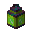 Lime Warped Lantern