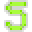 Letter S Neon - Green