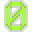 Number 0 Neon - Green