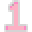 Number 1 Neon - Pink
