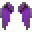 Purple Mechanical Feathered Wings