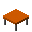 Orange Modern Coffee Table