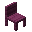 绯红木椅
