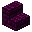 紫色地狱砖楼梯