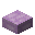 紫色发光菇砖台阶 (Purple Glowshroom Brick Slab)