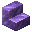 Smooth Amethyst Stairs