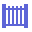 Blue Picket Fence