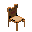 Orange Froggy Chair