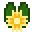 黄色睡莲花 (Yellow Flowering Lily Pad)