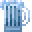 Blue aprium mug